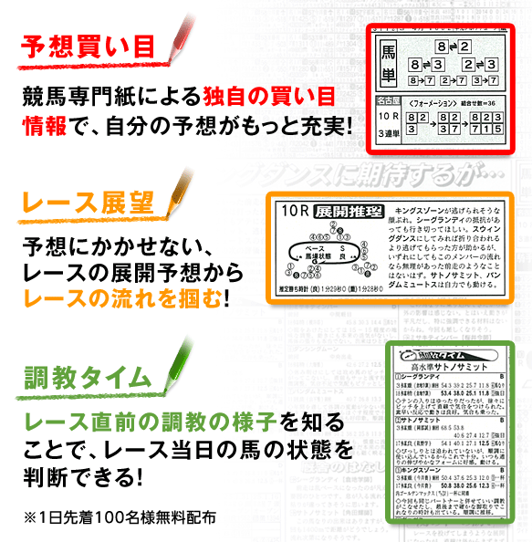 �\�z�����ځA���[�X�W�]�A�����^�C��