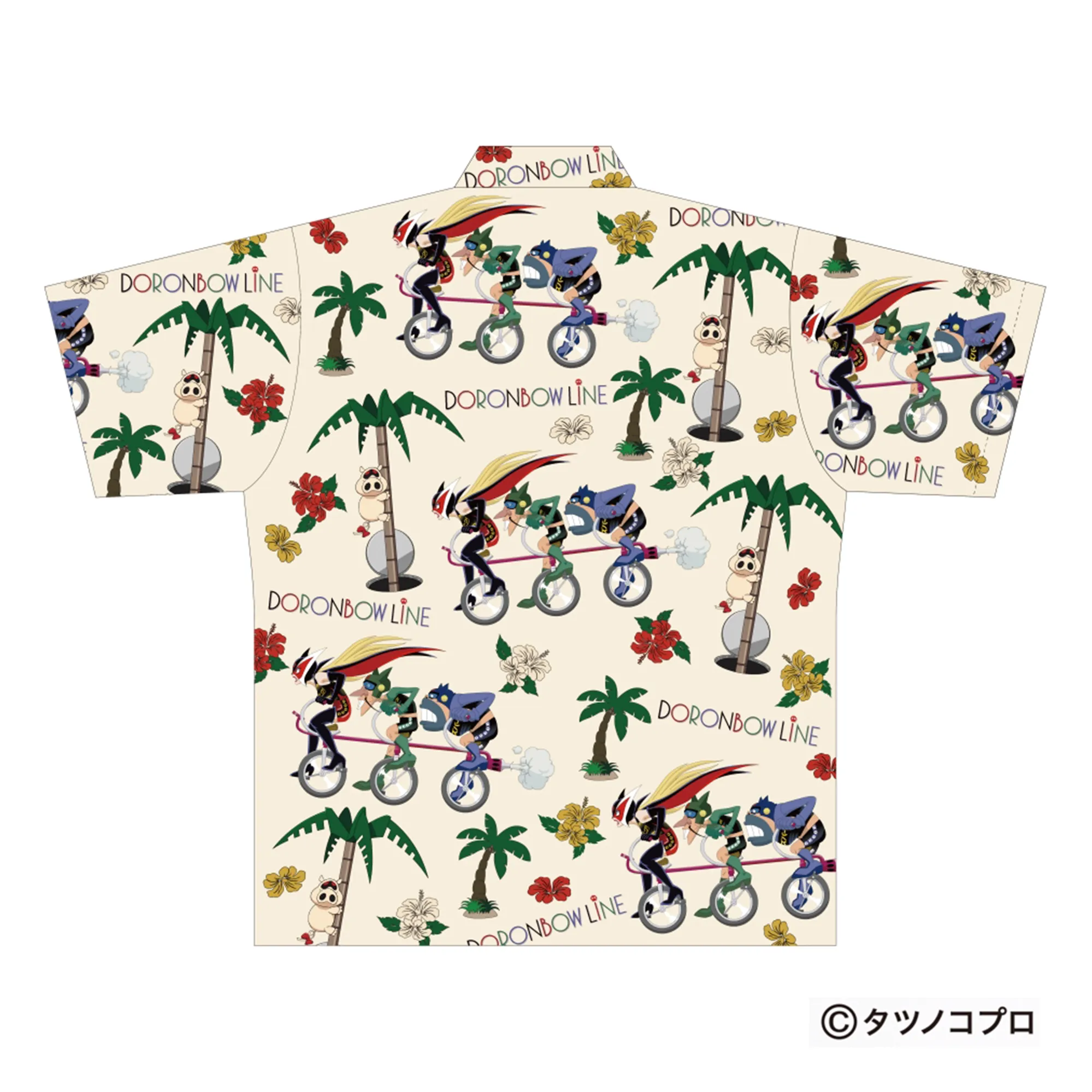 【ヤッターマン】コラボアロハシャツ(XL)