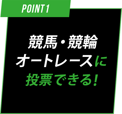 馬券車券が100円から買える